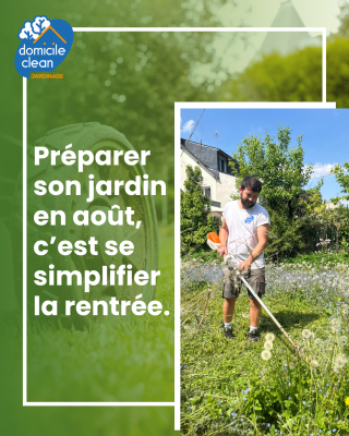 Préparer son jardin en août, c'est se simplifier la rentrée !