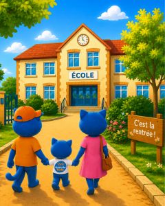 🎒✨ C’est le grand jour !