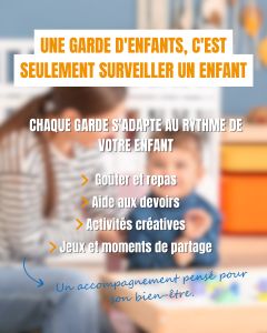 🎒 Chaque famille cherche la meilleure organisation pour concilier vie professionnelle et vie personnelle.
